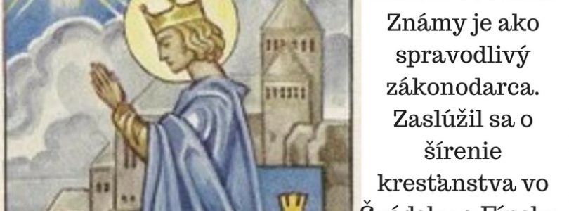 30.8. Sv. Erik, kráľ Švédska