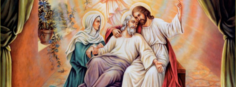 Akou smrťou zomrel sv. Jozef keď je patrónom šťastnej smrti?