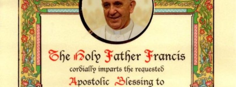 Žiadosť o osobitné pápežské požehnanie sa môže podať už aj cez internet.