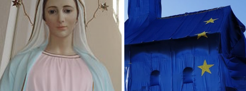 EÚ poprela, že európska zástava obsahuje kresťanskú symboliku